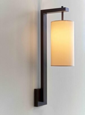 Scandinavian Style Desk Lamp with Wooden Base